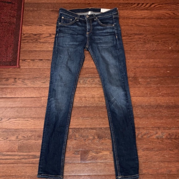 rag & bone Denim - Rag and Bone Highrise Skinny Jeans